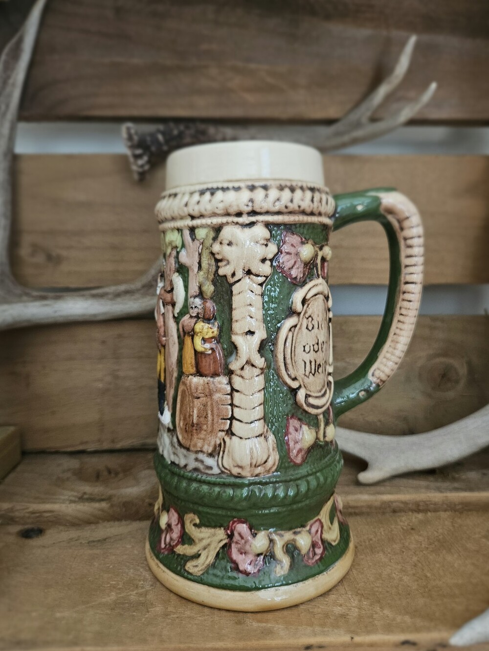 German Beer Stein Mug Oktoberfest Drinking Cup
